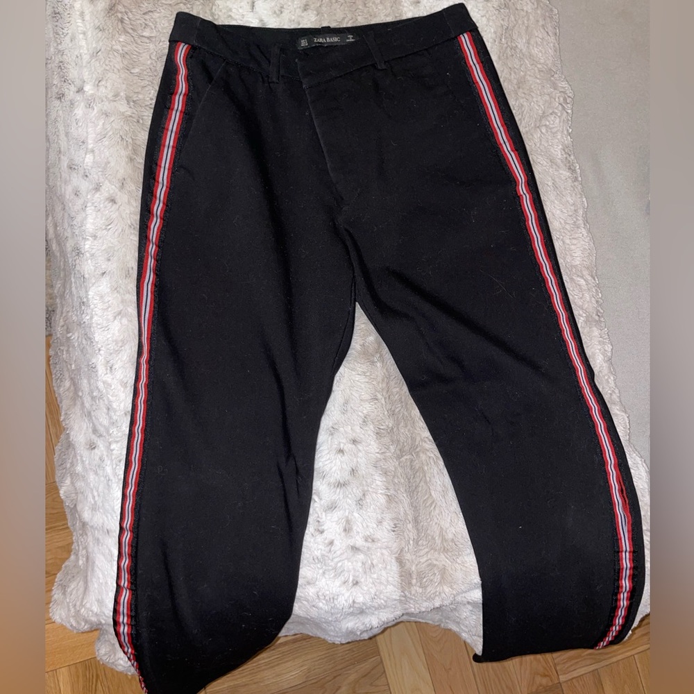 Zara Basic Striped Pants